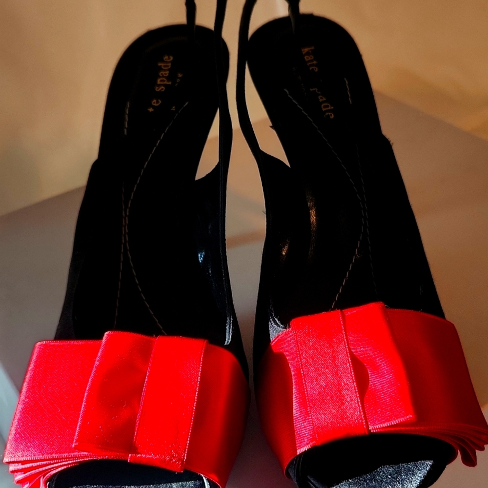 Kate Spade Satin Slingback Pumps